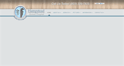 Desktop Screenshot of hampsteadanimalhospital.com