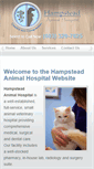 Mobile Screenshot of hampsteadanimalhospital.com